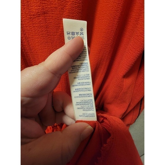 Rebecca Minkoff Aulani Bohemian Shift Dress Red Size 6 - Picture 4 of 5